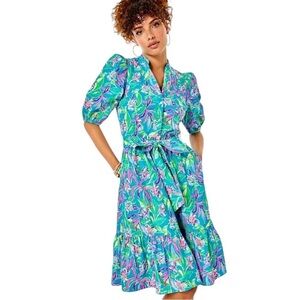 Lilly Pulitzer Shona Stretch Shirtdress